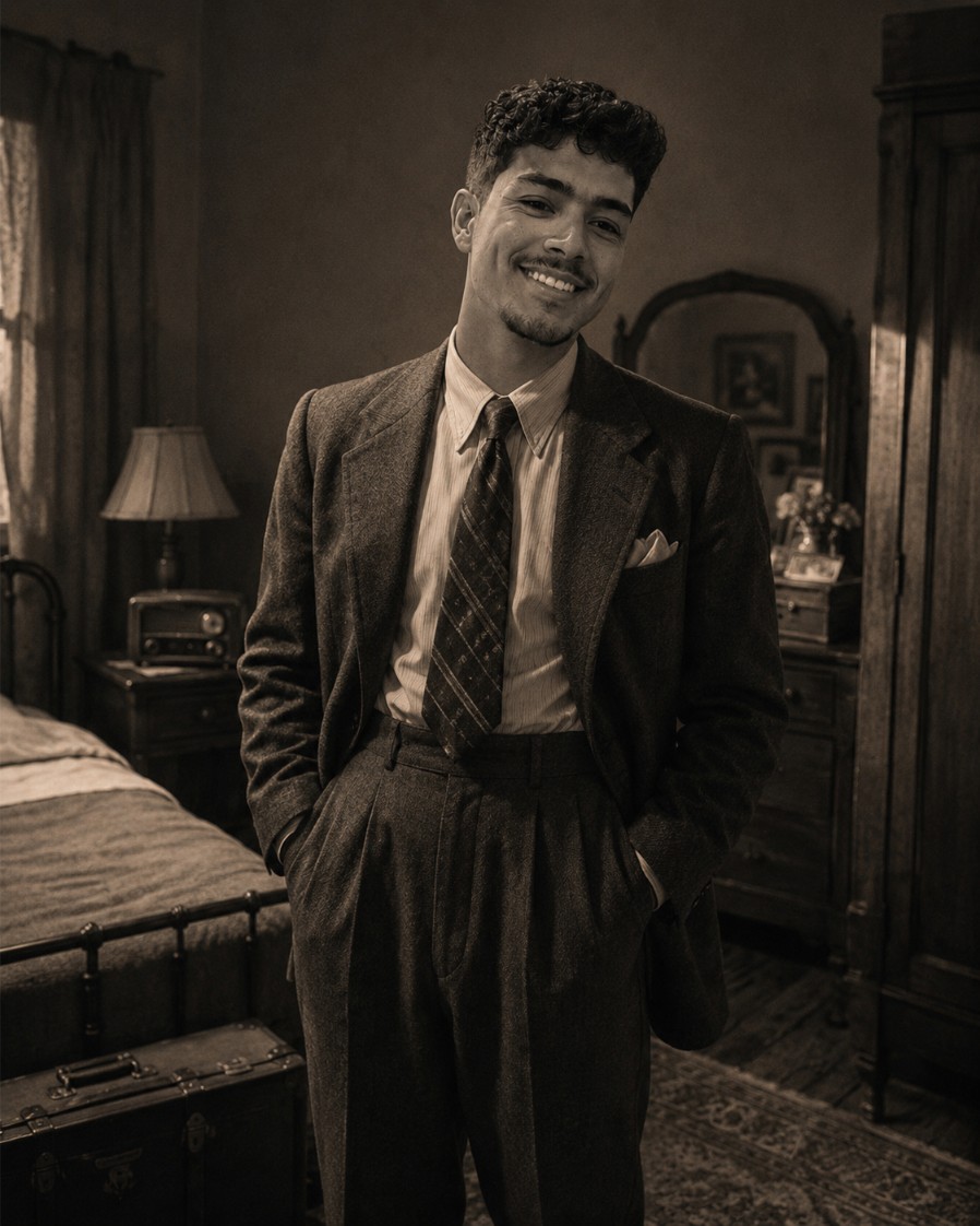 Resultado no estilo ANOS 1940