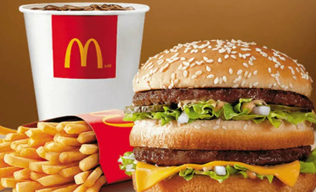 Combo de fast food
