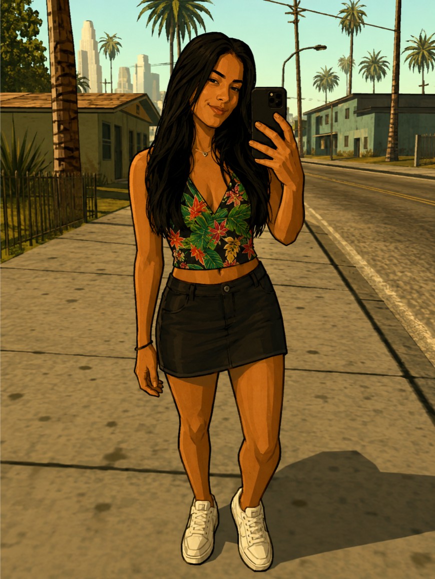Resultado no estilo GTA SAN ANDREAS