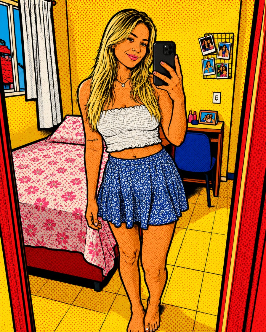 Resultado no estilo POP ART
